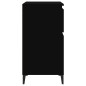 vidaXL Sideboard Schwarz 60x35x70 cm Holzwerkstoff vidaXL Sideboard Schwarz 60x35x70 cm Holzwerkstoff