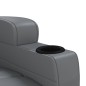 vidaXL Massagesessel mit Aufstehhilfe Anthrazit Kunstleder vidaXL Massagesessel mit Aufstehhilfe Anthrazit Kunstleder