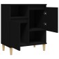 vidaXL Sideboard Schwarz 60x35x70 cm Holzwerkstoff vidaXL Sideboard Schwarz 60x35x70 cm Holzwerkstoff