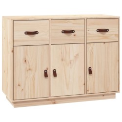 vidaXL Sideboard 100x40x75 cm Massivholz Kiefer