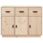 vidaXL Sideboard 100x40x75 cm Massivholz Kiefer vidaXL Sideboard 100x40x75 cm Massivholz Kiefer
