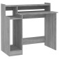 vidaXL Schreibtisch mit LEDs Grau Sonoma 97x45x90 cm Holzwerkstoff vidaXL Schreibtisch mit LEDs Grau Sonoma 97x45x90 cm Holzwerkstoff