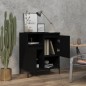 vidaXL Sideboard Schwarz 60x35x70 cm Holzwerkstoff vidaXL Sideboard Schwarz 60x35x70 cm Holzwerkstoff
