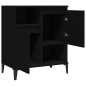 vidaXL Sideboard Schwarz 60x35x70 cm Holzwerkstoff vidaXL Sideboard Schwarz 60x35x70 cm Holzwerkstoff