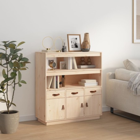vidaXL Highboard 100x40x108,5 cm Massivholz Kiefer
