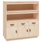 vidaXL Highboard 100x40x108,5 cm Massivholz Kiefer vidaXL Highboard 100x40x108,5 cm Massivholz Kiefer