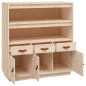 vidaXL Highboard 100x40x108,5 cm Massivholz Kiefer vidaXL Highboard 100x40x108,5 cm Massivholz Kiefer