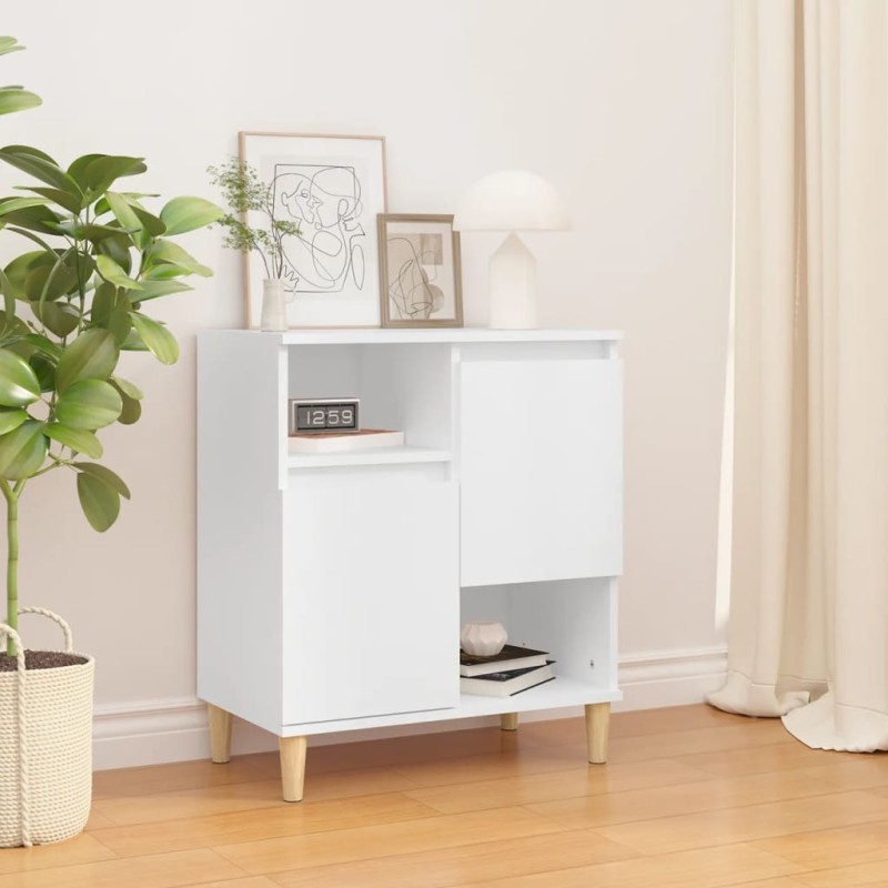 vidaXL Sideboard Weiß 60x35x70 cm Holzwerkstoff vidaXL Sideboard Weiß 60x35x70 cm Holzwerkstoff