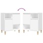 vidaXL Sideboard Weiß 60x35x70 cm Holzwerkstoff vidaXL Sideboard Weiß 60x35x70 cm Holzwerkstoff