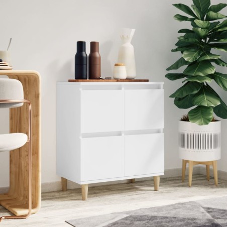 vidaXL Sideboard Weiß 60x35x70 cm Holzwerkstoff