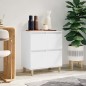 vidaXL Sideboard Weiß 60x35x70 cm Holzwerkstoff vidaXL Sideboard Weiß 60x35x70 cm Holzwerkstoff