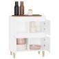 vidaXL Sideboard Weiß 60x35x70 cm Holzwerkstoff vidaXL Sideboard Weiß 60x35x70 cm Holzwerkstoff