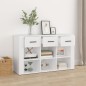 vidaXL Sideboard Weiß 100x30x59,5 cm Holzwerkstoff vidaXL Sideboard Weiß 100x30x59,5 cm Holzwerkstoff
