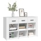 vidaXL Sideboard Weiß 100x30x59,5 cm Holzwerkstoff vidaXL Sideboard Weiß 100x30x59,5 cm Holzwerkstoff