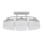 vidaXL Deckenlampe mit ellipsenförmigen Glasschirmen 4 Stk. E14 vidaXL Deckenlampe mit ellipsenförmigen Glasschirmen 4 Stk. E14