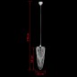 Kristall Anhänger Kronlampe 22 x 58 cm Kristall Anhänger Kronlampe 22 x 58 cm