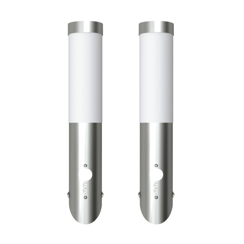 Gartenleuchten 2 Wandlampen mit Bewegungsmelder Gartenleuchten 2 Wandlampen mit Bewegungsmelder