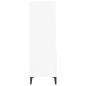 vidaXL Highboard Weiß 40x36x110 cm Holzwerkstoff vidaXL Highboard Weiß 40x36x110 cm Holzwerkstoff