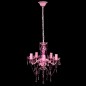 vidaXL Kronleuchter 5 Glühbirnen Rosa vidaXL Kronleuchter 5 Glühbirnen Rosa
