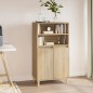 vidaXL Highboard Sonoma-Eiche 60x36x110 cm Holzwerkstoff vidaXL Highboard Sonoma-Eiche 60x36x110 cm Holzwerkstoff
