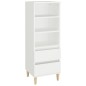 vidaXL Highboard Weiß 40x36x110 cm Holzwerkstoff vidaXL Highboard Weiß 40x36x110 cm Holzwerkstoff