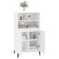 vidaXL Highboard Weiß 60x36x110 cm Holzwerkstoff vidaXL Highboard Weiß 60x36x110 cm Holzwerkstoff