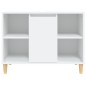 vidaXL Waschbeckenunterschrank Weiß 80x33x60 cm Holzwerkstoff vidaXL Waschbeckenunterschrank Weiß 80x33x60 cm Holzwerkstoff