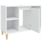 vidaXL Waschbeckenunterschrank Weiß 80x33x60 cm Holzwerkstoff vidaXL Waschbeckenunterschrank Weiß 80x33x60 cm Holzwerkstoff