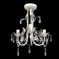 vidaXL Kristall-Deckenleuchte Kronleuchter 4 Stk. Elegantes Weiß vidaXL Kristall-Deckenleuchte Kronleuchter 4 Stk. Elegantes Weiß