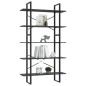 vidaXL Bücherregal 5 Fächer Grau 100x30x175 cm Holzwerkstoff vidaXL Bücherregal 5 Fächer Grau 100x30x175 cm Holzwerkstoff