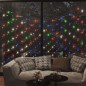 vidaXL LED-Lichternetz Mehrfarbig 3x2 m 204 LEDs Indoor Outdoor vidaXL LED-Lichternetz Mehrfarbig 3x2 m 204 LEDs Indoor Outdoor