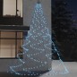 vidaXL LED-Wandbaum mit Metallhaken 720 LED Kaltweiß 5m Indoor Outdoor vidaXL LED-Wandbaum mit Metallhaken 720 LED Kaltweiß 5m Indoor Outdoor