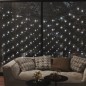 vidaXL LED-Lichternetz Kaltweiß 3x2 m 204 LEDs Indoor Outdoor vidaXL LED-Lichternetz Kaltweiß 3x2 m 204 LEDs Indoor Outdoor