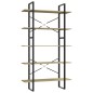 vidaXL Bücherregal 5 Fächer Sonoma-Eiche 100x30x175 cm Holzwerkstoff vidaXL Bücherregal 5 Fächer Sonoma-Eiche 100x30x175 cm Holzwerkstoff