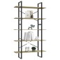 vidaXL Bücherregal 5 Fächer Sonoma-Eiche 100x30x175 cm Holzwerkstoff vidaXL Bücherregal 5 Fächer Sonoma-Eiche 100x30x175 cm Holzwerkstoff