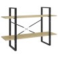 vidaXL Bücherregal 5 Fächer Sonoma-Eiche 100x30x175 cm Holzwerkstoff vidaXL Bücherregal 5 Fächer Sonoma-Eiche 100x30x175 cm Holzwerkstoff