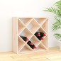 vidaXL Weinregal 62x25x62 cm Massivholz Kiefer vidaXL Weinregal 62x25x62 cm Massivholz Kiefer