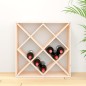 vidaXL Weinregal 62x25x62 cm Massivholz Kiefer vidaXL Weinregal 62x25x62 cm Massivholz Kiefer