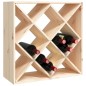 vidaXL Weinregal 62x25x62 cm Massivholz Kiefer vidaXL Weinregal 62x25x62 cm Massivholz Kiefer