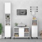 vidaXL Waschbeckenunterschrank Weiß 80x33x60 cm Holzwerkstoff vidaXL Waschbeckenunterschrank Weiß 80x33x60 cm Holzwerkstoff
