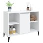 vidaXL Waschbeckenunterschrank Weiß 80x33x60 cm Holzwerkstoff vidaXL Waschbeckenunterschrank Weiß 80x33x60 cm Holzwerkstoff