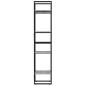 vidaXL Bücherregal 4 Fächer Grau Sonoma 40x30x140 cm Holzwerkstoff vidaXL Bücherregal 4 Fächer Grau Sonoma 40x30x140 cm Holzwerkstoff