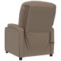 vidaXL Massagesessel mit Aufstehhilfe Cappuccino-Braun Kunstleder vidaXL Massagesessel mit Aufstehhilfe Cappuccino-Braun Kunstleder