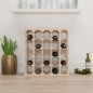 vidaXL Weinregal 58,5x33x60,5 cm Massivholz Kiefer vidaXL Weinregal 58,5x33x60,5 cm Massivholz Kiefer