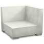 6-tlg. Garten-Lounge-Set mit Auflagen Beton Grau 6-tlg. Garten-Lounge-Set mit Auflagen Beton Grau