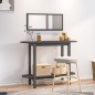 vidaXL Konsolentisch Grau 110x40x80 cm Massivholz Kiefer vidaXL Konsolentisch Grau 110x40x80 cm Massivholz Kiefer