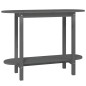 vidaXL Konsolentisch Grau 110x40x80 cm Massivholz Kiefer vidaXL Konsolentisch Grau 110x40x80 cm Massivholz Kiefer