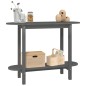 vidaXL Konsolentisch Grau 110x40x80 cm Massivholz Kiefer vidaXL Konsolentisch Grau 110x40x80 cm Massivholz Kiefer