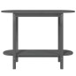 vidaXL Konsolentisch Grau 110x40x80 cm Massivholz Kiefer vidaXL Konsolentisch Grau 110x40x80 cm Massivholz Kiefer