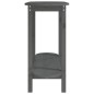 vidaXL Konsolentisch Grau 110x40x80 cm Massivholz Kiefer vidaXL Konsolentisch Grau 110x40x80 cm Massivholz Kiefer